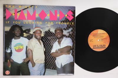 LP Record MIGHTY DIAMONDS - If You Looking For Trouble LLLP22 Live & Learn Re 1986 UK Reggae, Ska & Dub Used