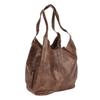 Women Shouder Bag Fashionable Versatile Soft PU Leather Women Large Capacity Handbag Coffee