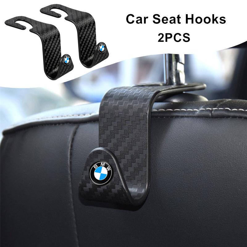 2PCS Car Seat Back Hooks Portable Hanging Storage Holder For BMW G30 G32 G01 G02 G05 G06 G07 G08 G16 G15 G14 G26 G22 G23 F40 F20 OH6