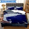 3PCS Fc Copenhagen Lion Crest Bedding Set 2D Printing (Includes 1 Duvet Cover + 2 Pillowcases Coreless), Bedroom decor,Fan Gift