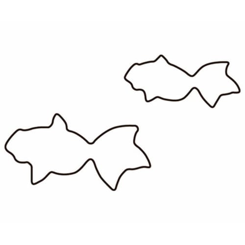 Takamori Stainless Steel Cake Cutter, Medium, 9 X 22 X 42mm, Made In Japan, Goldfish #1, 078102, for Commercial and Home Use, Japanese Cuisine, Confec