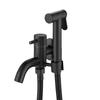 Double Functions Bidet Set Bathroom Faucet Brass 1 In 2 Out Angle Valve Cleaning Wall Mounted Toilet Bidet Sprayer