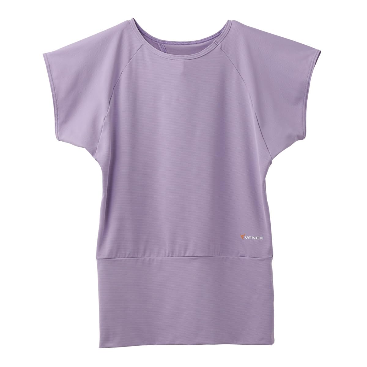 

Venex Recovery Yoga Size 8101 Women s Back-Open T-Shirt, Lavender, L,
