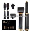 Multi-Functional 5-in-1 Hair Dryer & Styling Tool: Curling Iron, Straightener, Fluffy Comb, Hot Air Brush