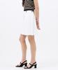 JUN BY JUN K Button Mini Skirt_White