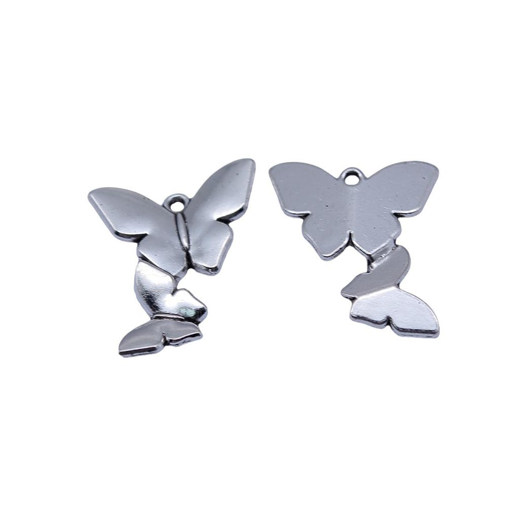 Butterfly Charms Simple Pendants For Minimalist DIY Jewelry Making