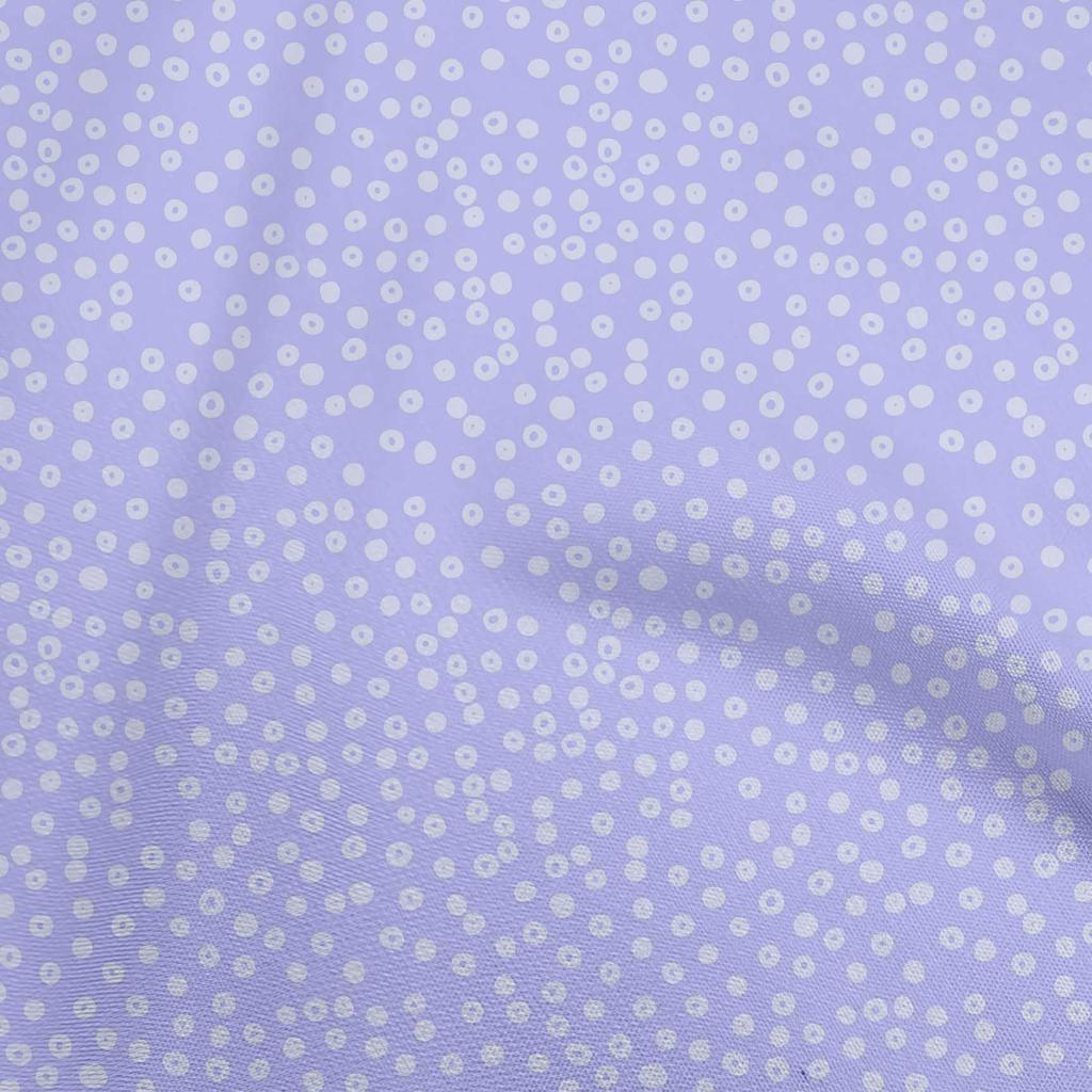 oneOone Georgette Viscose Amethyst Fabric Dot Sewing Craft Projects Fabric Prints By Yard 42 Inch