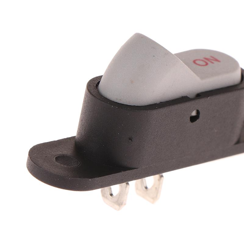 5Pcs 2 Pin Light On/Off Boat Button Switch 250V 6A Ac Amp 125V 10A Electric Wok Rice Cooker Home Start Switches