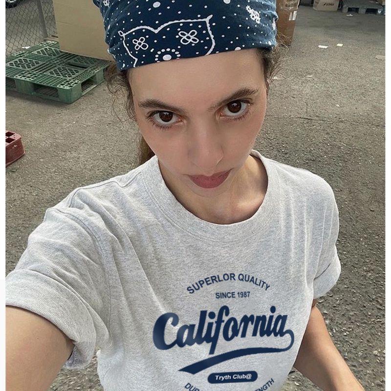 

It Makes Me Look White and Slim! 2025 Popular Color Light Gray Short sleeve T-shirt Women Heavy Plus size Inner wear Pure Cotton Bottoming Shirt White Gray XL