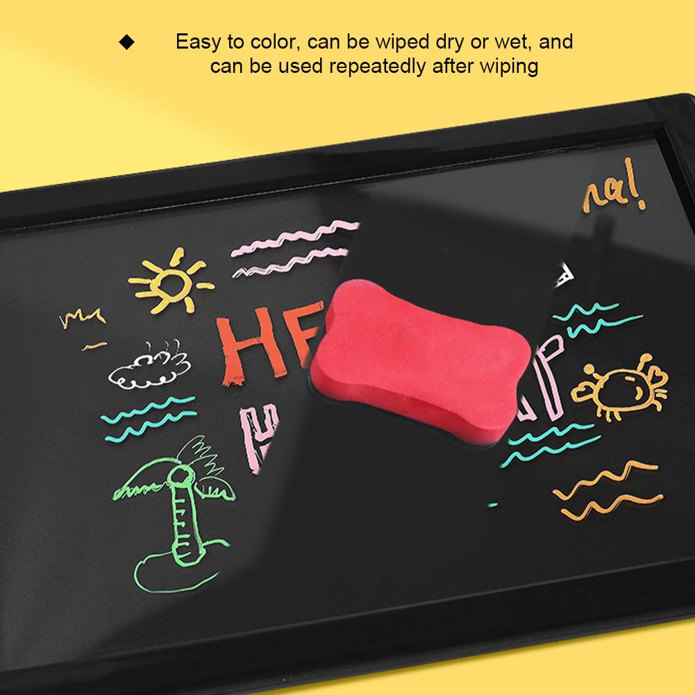 Colored Liquid Chalk Can Wipe 8 Colors of Dust-free Blackboard Graffiti Markers Markers Light Boards Fluorescent Pens