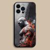 Game G-God of W-War Game Phone Case For iPhone 17,16,15,14,13,12,11,Pro,Max,Plus,E,SE4,Air,Mini Black Soft Cover