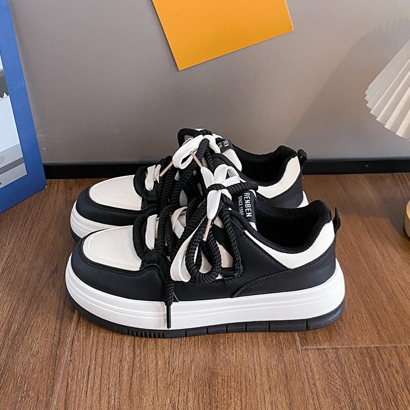 

Little white shoes women s shoes 2025 summer new casual versatile breathable thick baseplate shoes lightweight soft sole heightening sports shoes 40