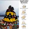 1pc Batman Flannel Throw Blanket - Lightweight Soft Warm All-Season Blanket for Sofa, Bed, Travel, Camping  L1029195