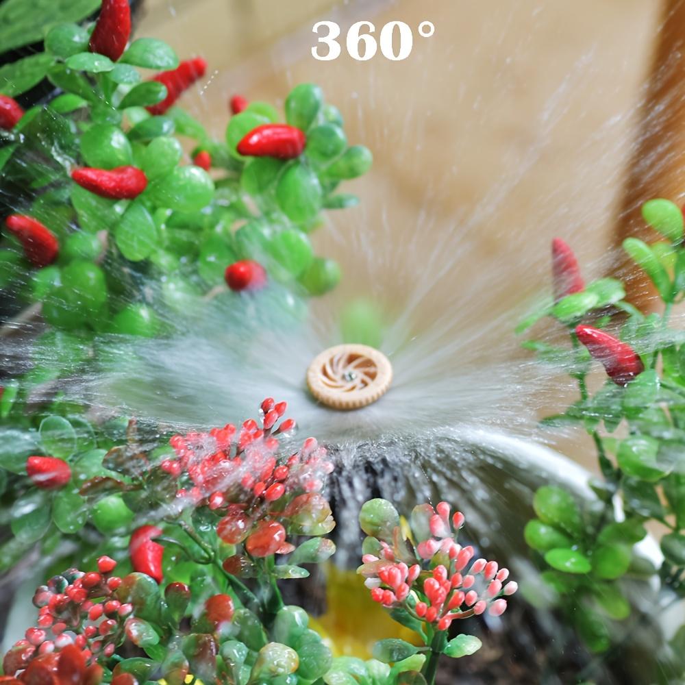 5Pcs - 360 °   Rotating Lawn Watering Head, Adjustable Spray Modes, Suitable For Underground Garden Sprinklers In Large/Small Areas, Compatible