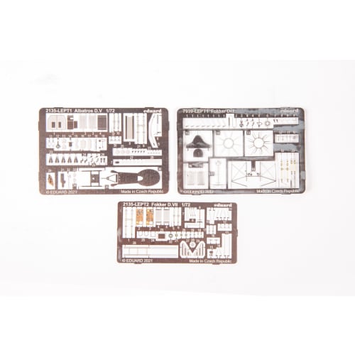 Eduard 1/72 Limited Edition German Air Force Du Doch Nicht! (Don't Shoot!) Triple Combo Plastic Model Kit EDU2135
