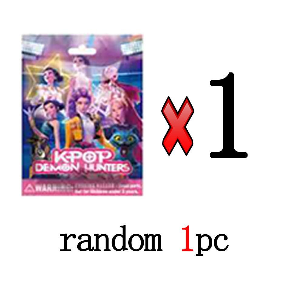 Kpop Demon Hunters Anime Figure Toys Cute PVC Collectible Blind box Action Figure Model Dolls Kids Birthday Toy Gifts