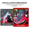 New Motorcycle Accessories Windsceen Double Bubble Windshield Wind Deflector Fairing For Honda CBR650R 650 R CBR 650R 2019-2025