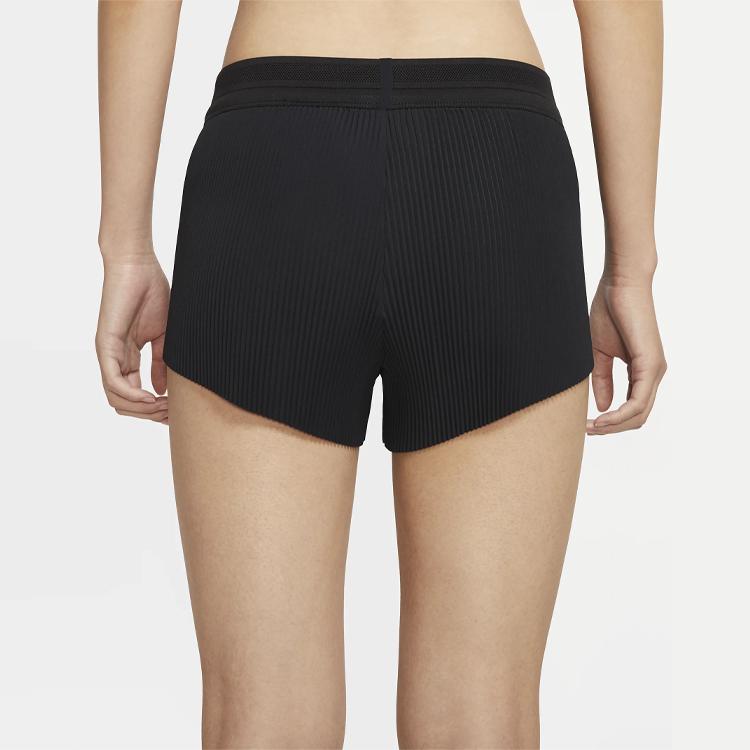 Nike Aeroswift Running Training Breathable Fitness Shorts Women Shorts Black CJ2366-010