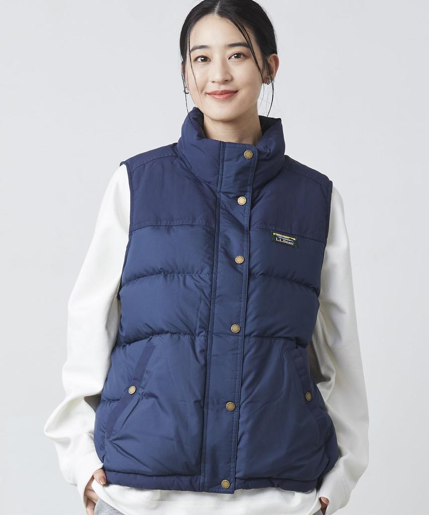 Mountain Classic Down Vest US Fit Petit XS Size Black Black 0UBV410001 [LLBE] Women's