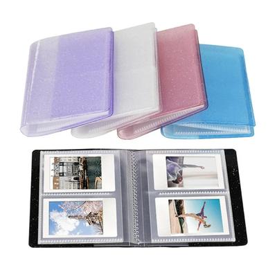 64 taschen 3 Zoll Quicksand Fotoalbum Mini Instant Bild Fall Lagerung Organizer für Mini 11/9/8/8 + D23 20 Dropshipping