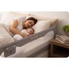 Bed Guardrail, Safety Gate, Lock, 200 Cm, Nukido, Gray