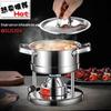 LIJIA KITCHENWARE 304 Stainless Steel Personal Hot Pot