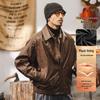 Men's 2026 Retro Leather Biker Jacket, Spring/Fall Style