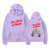 Anuel AA Hoodie Unisex Double Sided Fleece Sweatshirt, Real Hasta La Muerte Red Script & Tattooed Hands Rosary Print, Latin Trap Hip Hop Streetwear