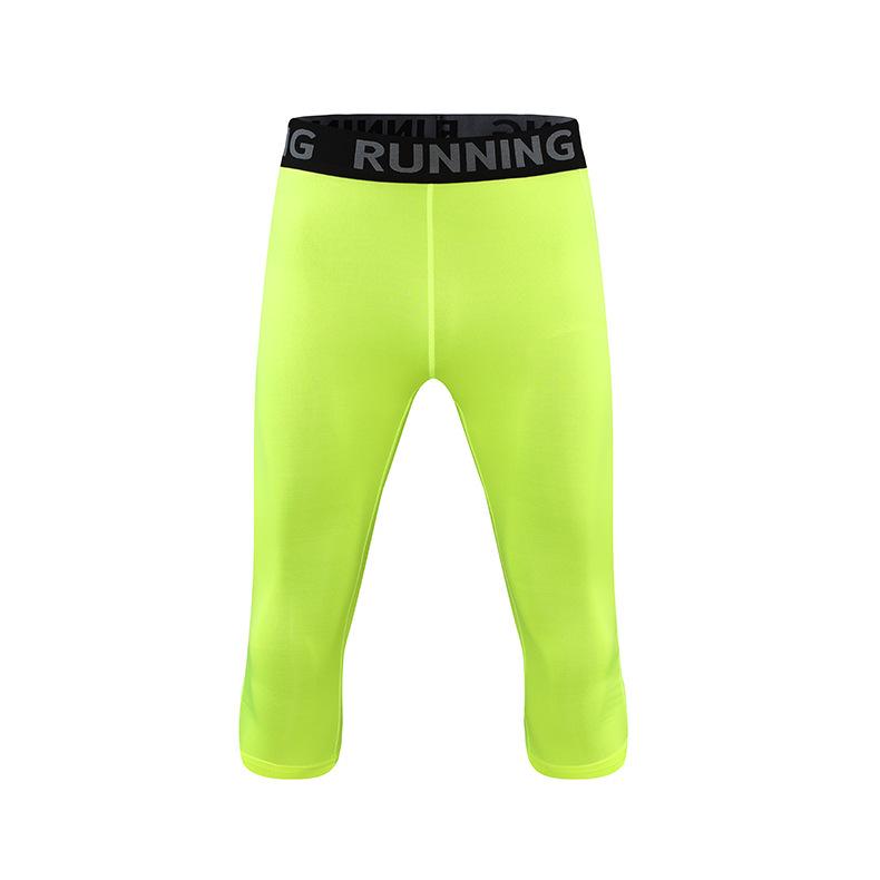 Herren & Kinder Schnelltrocknende Kompressions-Laufshorts - 7/8 Länge
