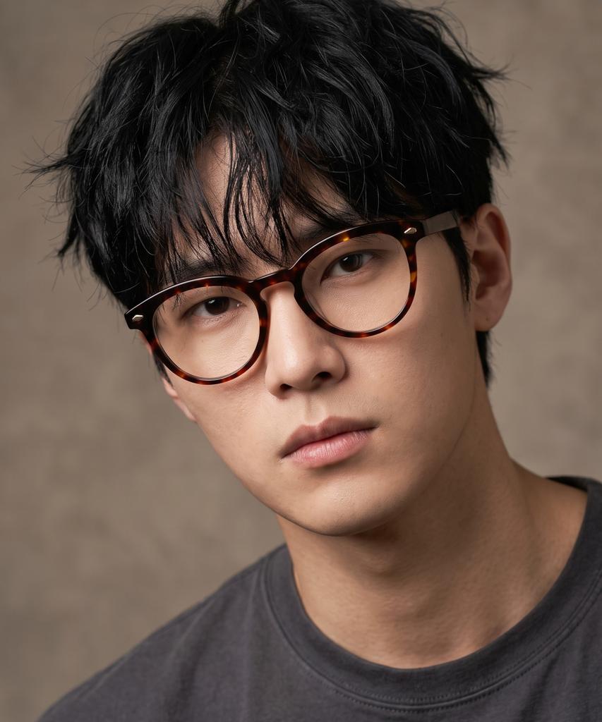 Leunehauwin August Learpard Dr0804B Acetate Glasses
