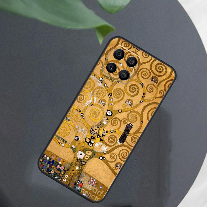Kiss by Gustav Klimt For Honor Magic 7 Lite 6 5 8 Pro Case For Honor 200 400 70 90 X8c X8b X9a X9b X9c X9d Win RT
