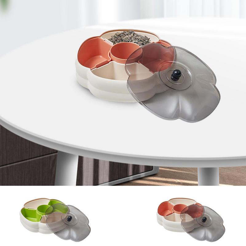 Snack Platter Divided Serving Platter Kitchen Decor Divided Serving Bowls 5 Compartments Removable Dishes for Home Business
