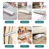 Tearable Long Handle Lint Roller Brush Telescopic 19/24cm Pet Hair Remover Roller Dust Removal Drum For Home Bedroom Car Seats