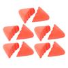 5 Pairs Pointed Shoe Filler Insert PU Foam Thick Soft Toe Cushion Fillers Half Size Shoe Filler For High Heels