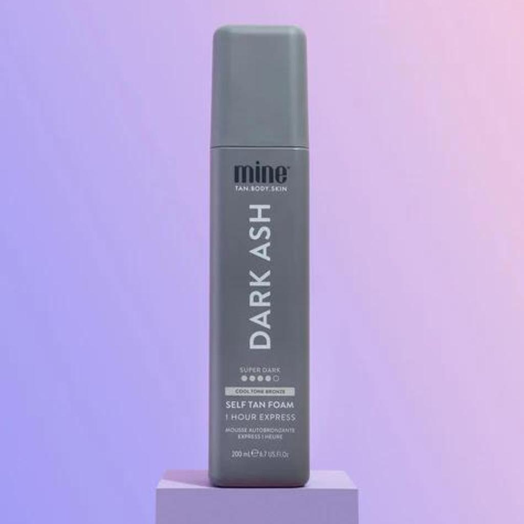 MineTan Dark Ash Self-Tanning Foam 200ml