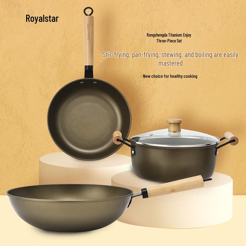 Royalstar Titanium Cookware Set