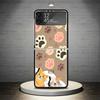 Cat Footprint Funny Paw Cute Phone Case For Samsung Galaxy Z Flip 7 6 5 4 3 5G Cover ZFlip7 ZFlip6 ZFlip4 ZFlip5 ZFlip3 Coque Fu