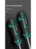 11-Piece Industrial Grade Magnetic Electrician Screwdriver Set - S2 Phillips & Slotted