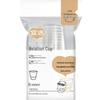 180ml Disposable Hard Plastic Cups, 20-Pack