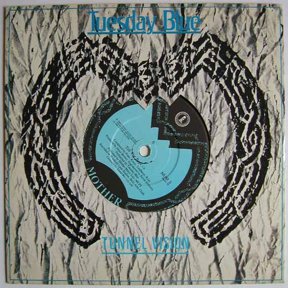 

7inch Record TUESDAY BLUE Tunnel Vision MUM3 Mother Records 1986 UK Irela Dance Electronica Used