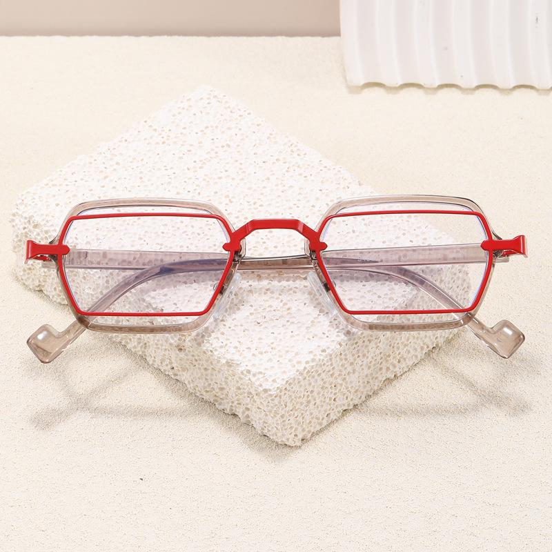 European American Style Woman Sunglasses Polygon Shape Stylish Sun Glasses Man High Quality Uv Protection Female Sunglass