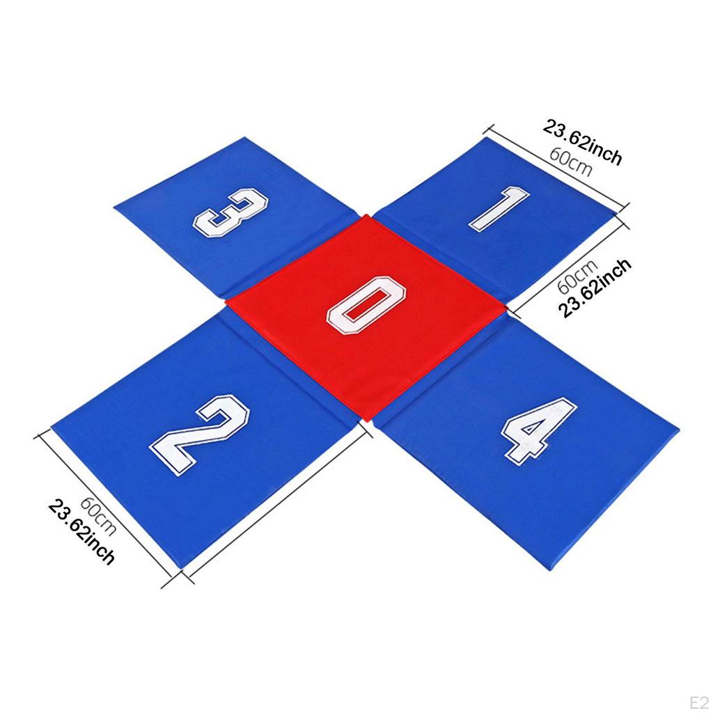 Kids Jumping Pad Playing Mat Group Activity Game Reaction Speed Training for Party