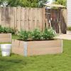 Planter Box 120x80 cm Solid Pine Wood