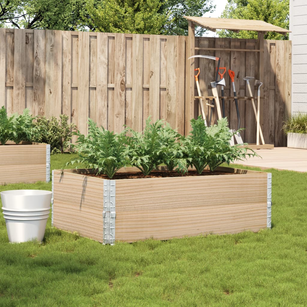 Planter Box 120x80 cm Solid Pine Wood