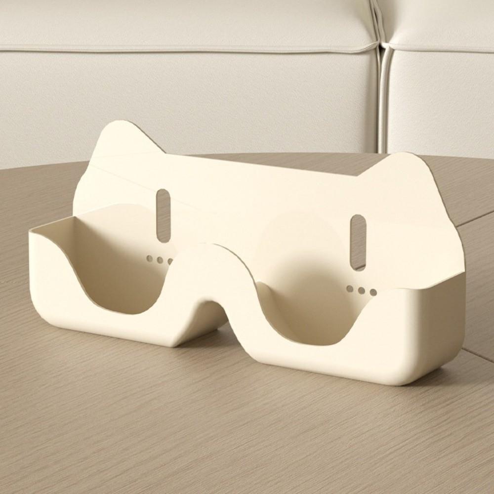 

Wall Mounted Glasses Storage Rack Cartoon Cat Sunglasses Organizer Home Tidying