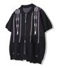 KND Navajo Boucle Knit Half Cardigan Black