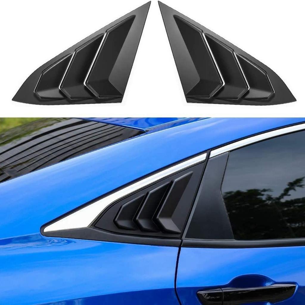 Rear Side Window Decorative Outle is suitable for the tenth generation Civic rear window blind side