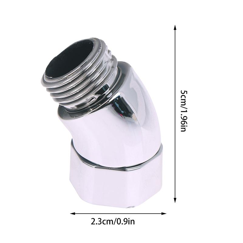 Shower Head Elbow Adapter G1/2 Connections Shower Arm Extension Angle 90° 135° Elbow Hand Shower Top Spray Elbow