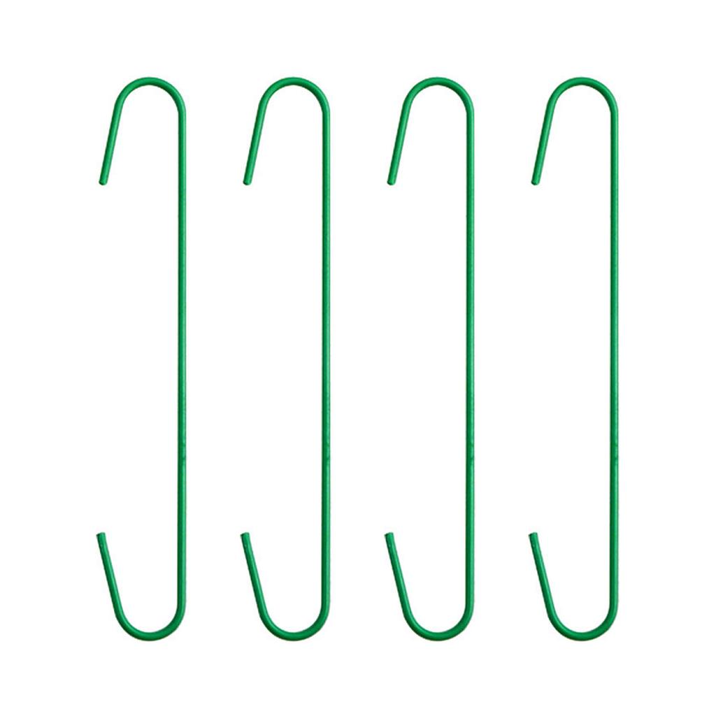 100pcs Christmas Ornament Hooks Metal C-Shaped Hook Holder Christmas Tree Ball Pendant Hanging Decoration for New Year