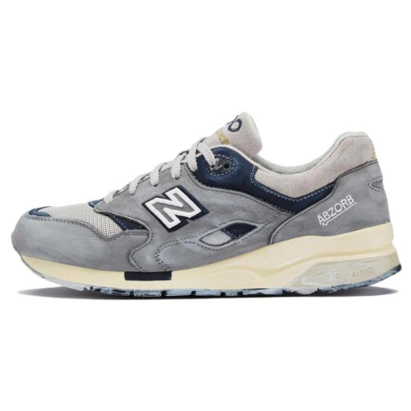 

New Balance 1600 Premium Vintage Grey Navy Sneakers CM1600VG 37.5